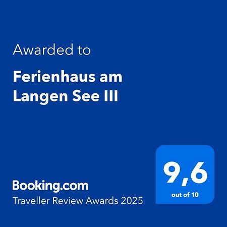 Ferienhaus Am Langen See III Heidesee Buitenkant foto
